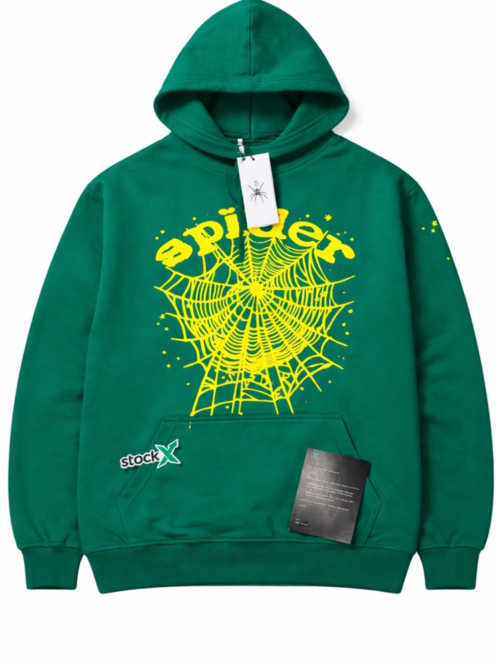 green medium spyder hoodie